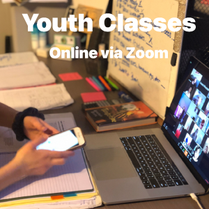 Youth Classes - Online Via Zoom